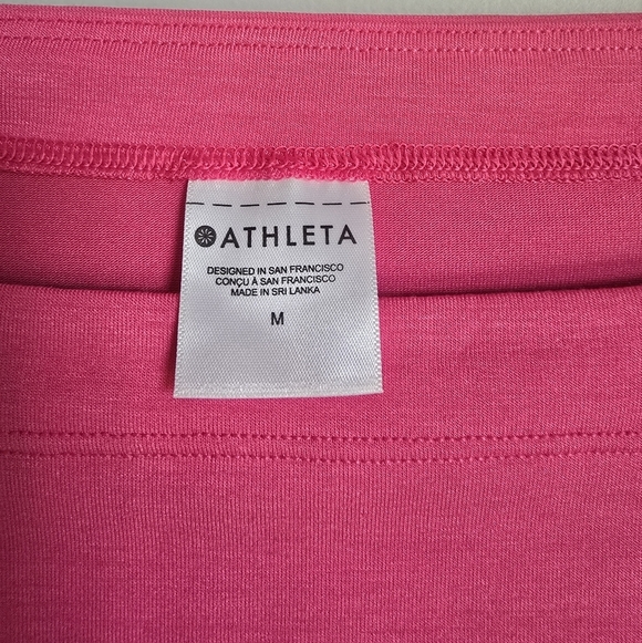 Athleta, New Cool Down Pink Long Sleeve Modal Drawstring Yoga Top Size Medium - Picture 8 of 14